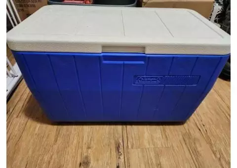 New Coleman large cooler