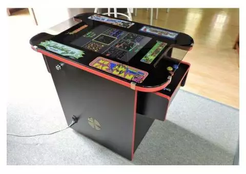 Pacman cocktail table video arcade game